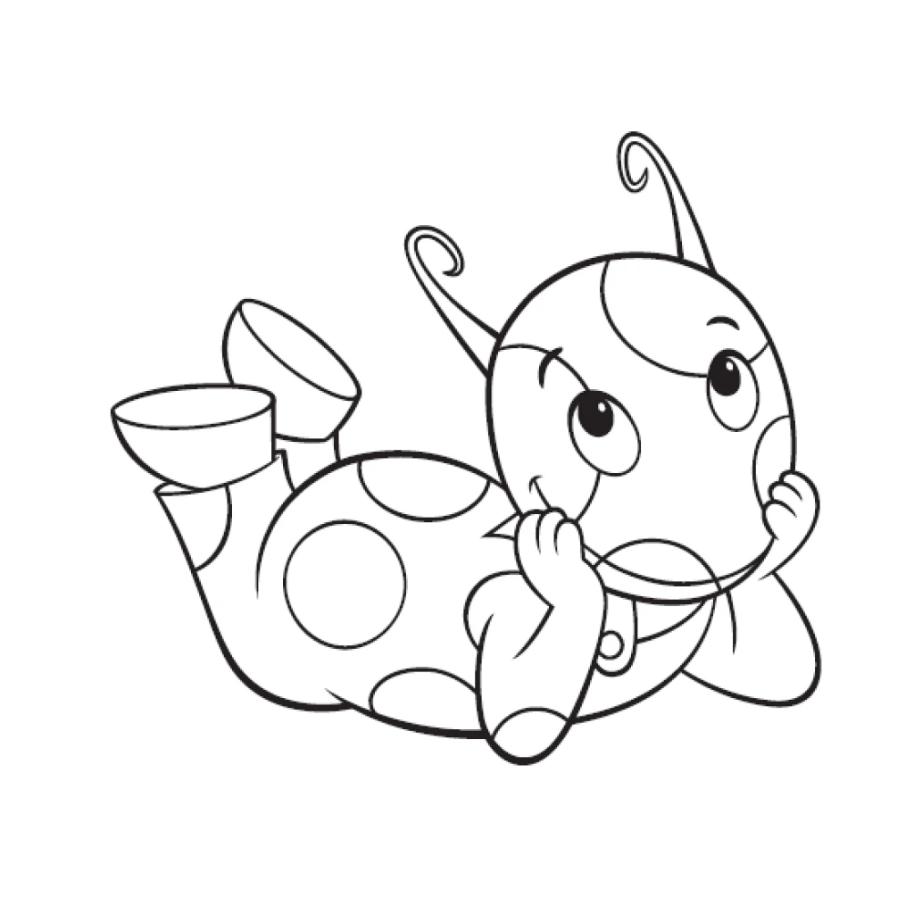 Desenho de Uniqua Divertida para colorir e imprimir grátis
