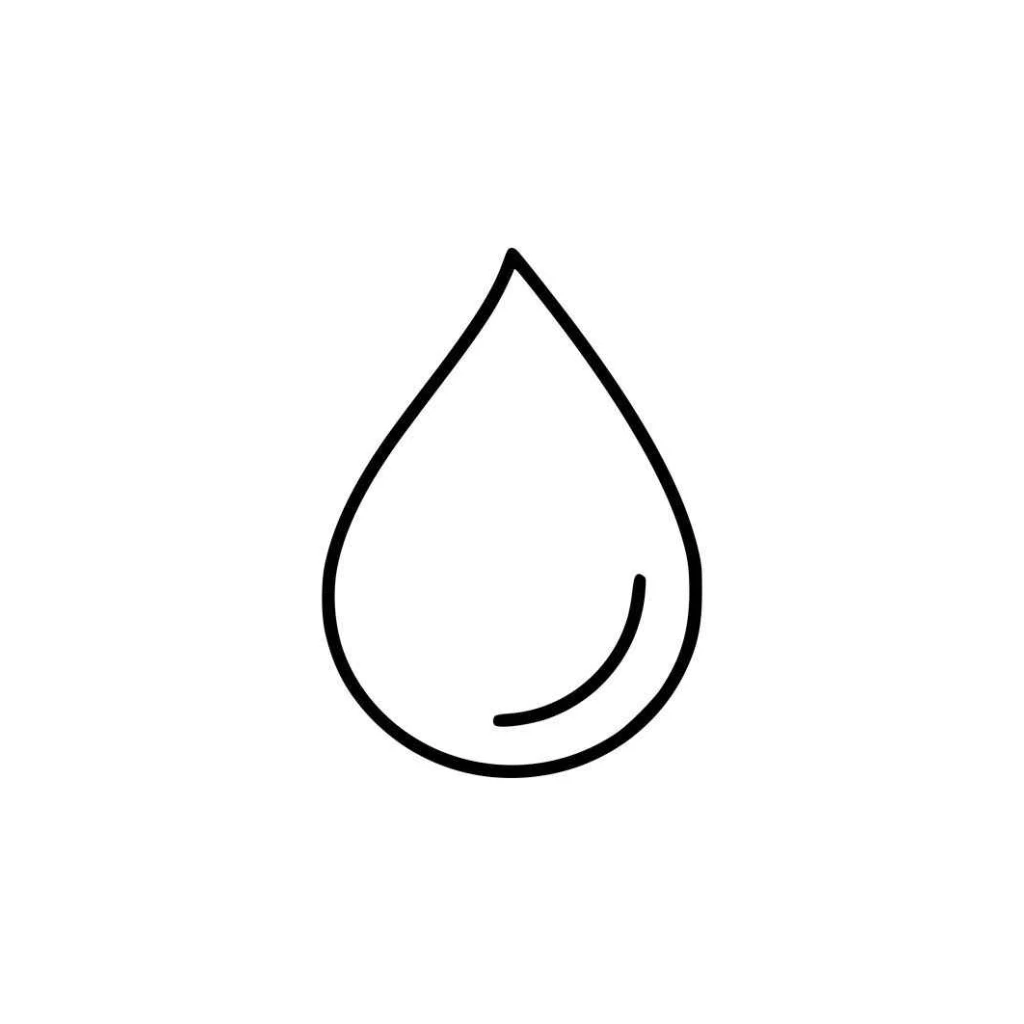 Desenho de Gota De Água para colorir e imprimir grátis