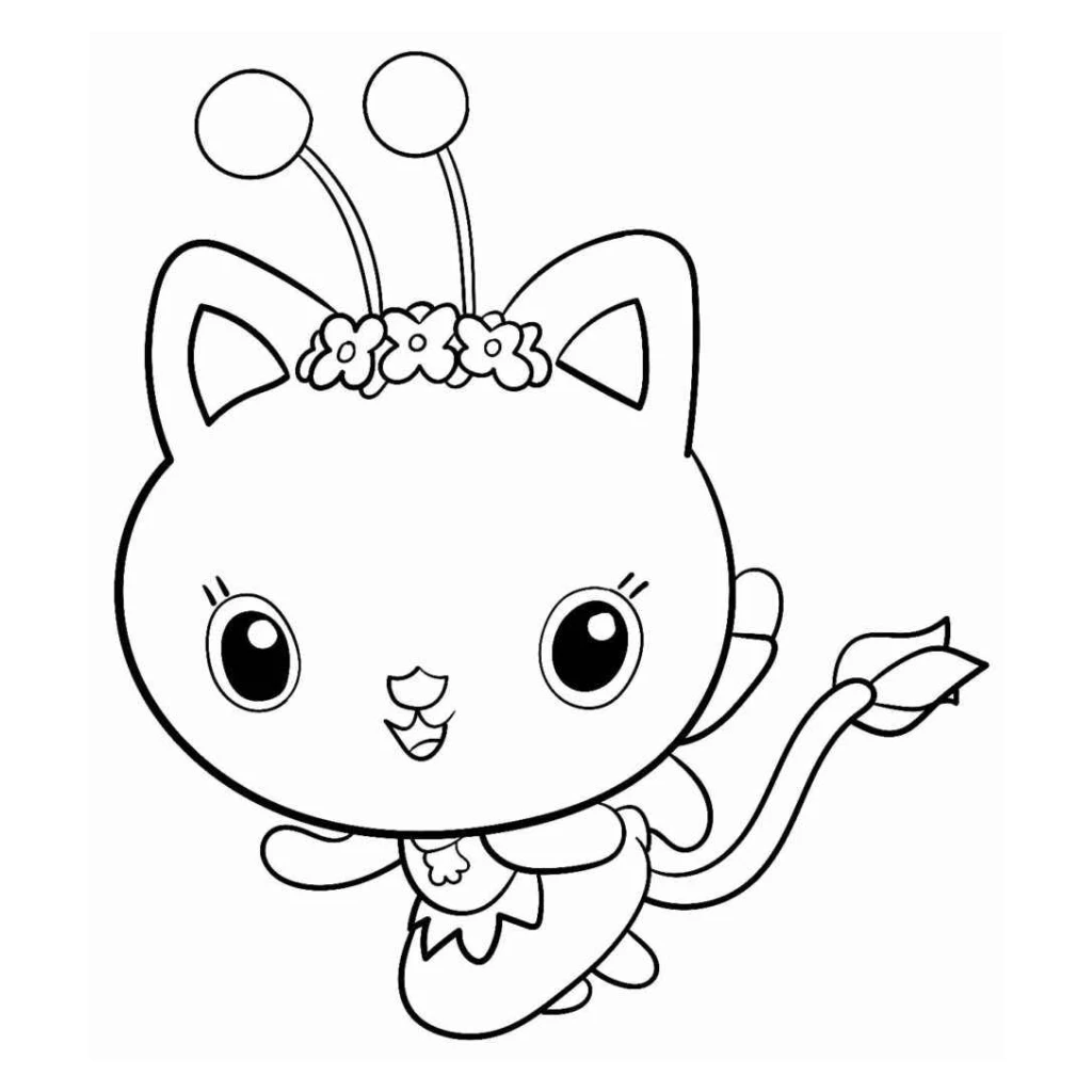 Desenho de Casa Mágica Da Gabby para colorir e imprimir grátis
