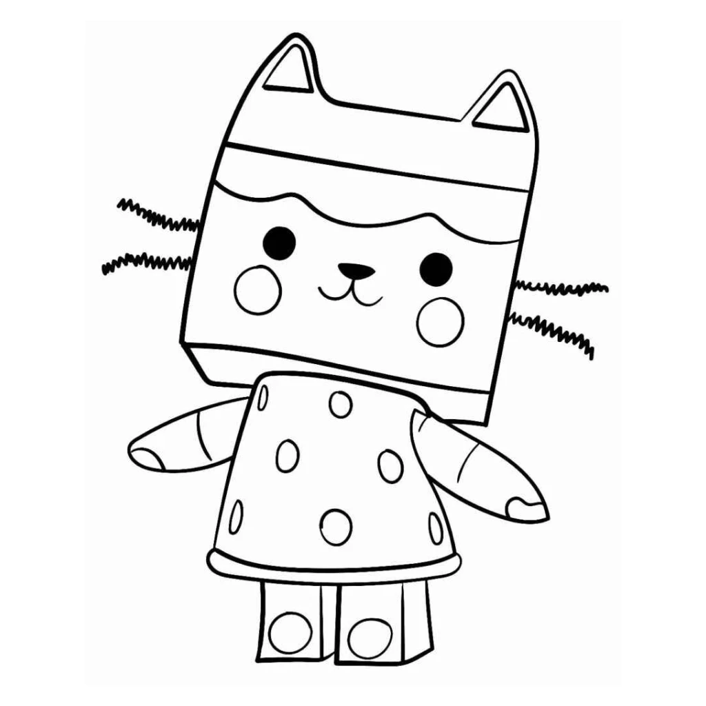 Desenho de A Casa Mágica Da Gabby para colorir e imprimir grátis