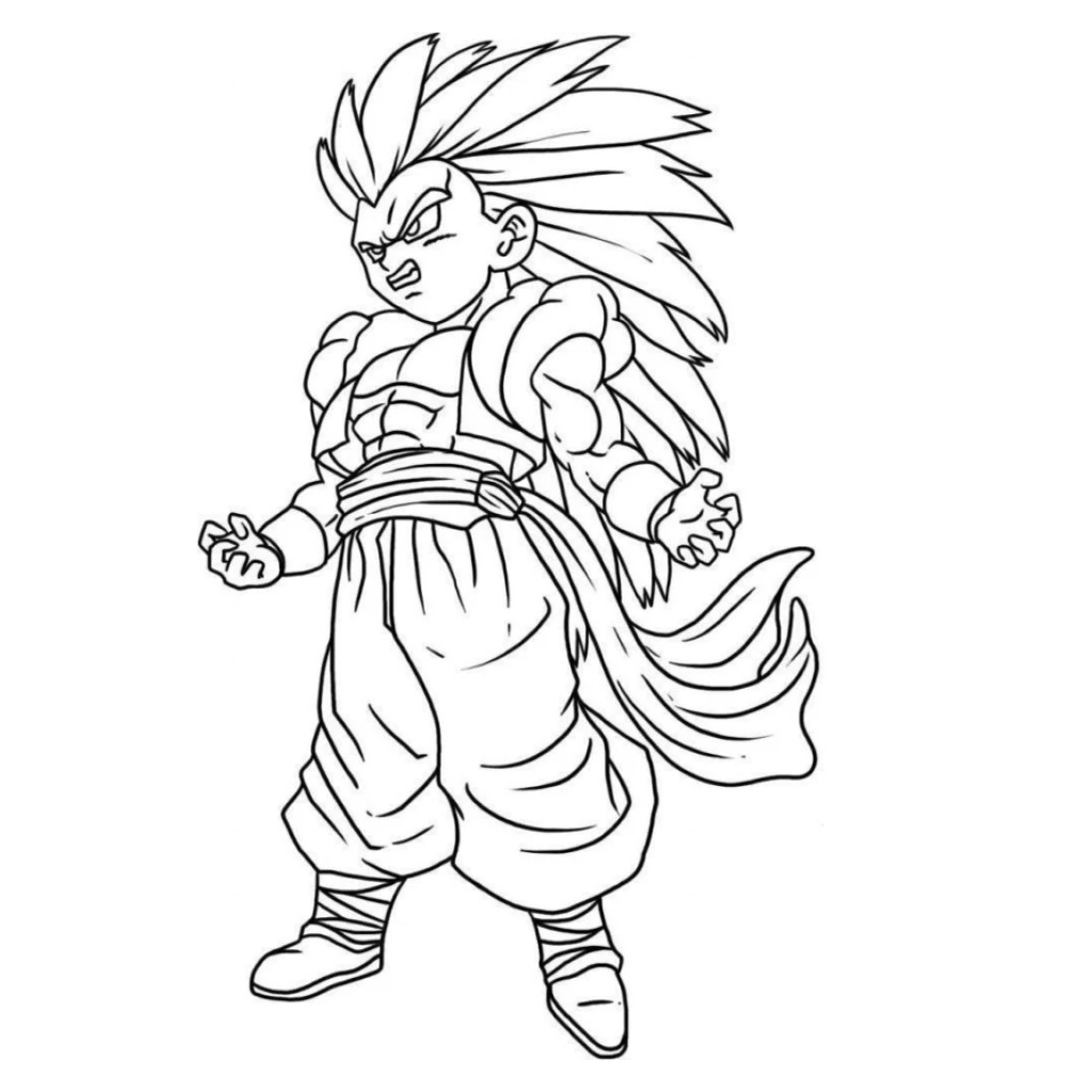 Desenho de SuperHerói Em Ação para colorir e imprimir grátis