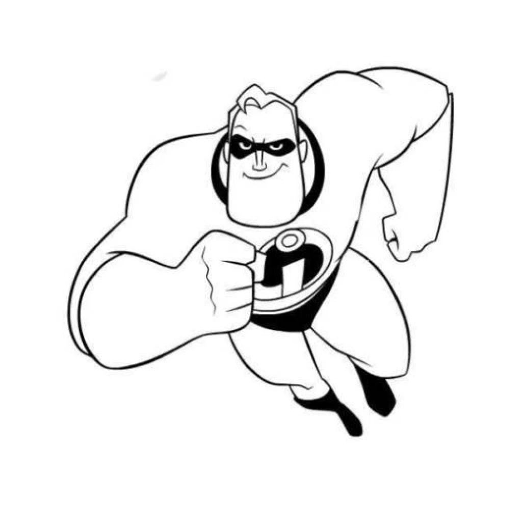 Desenho de Incrível para colorir e imprimir grátis