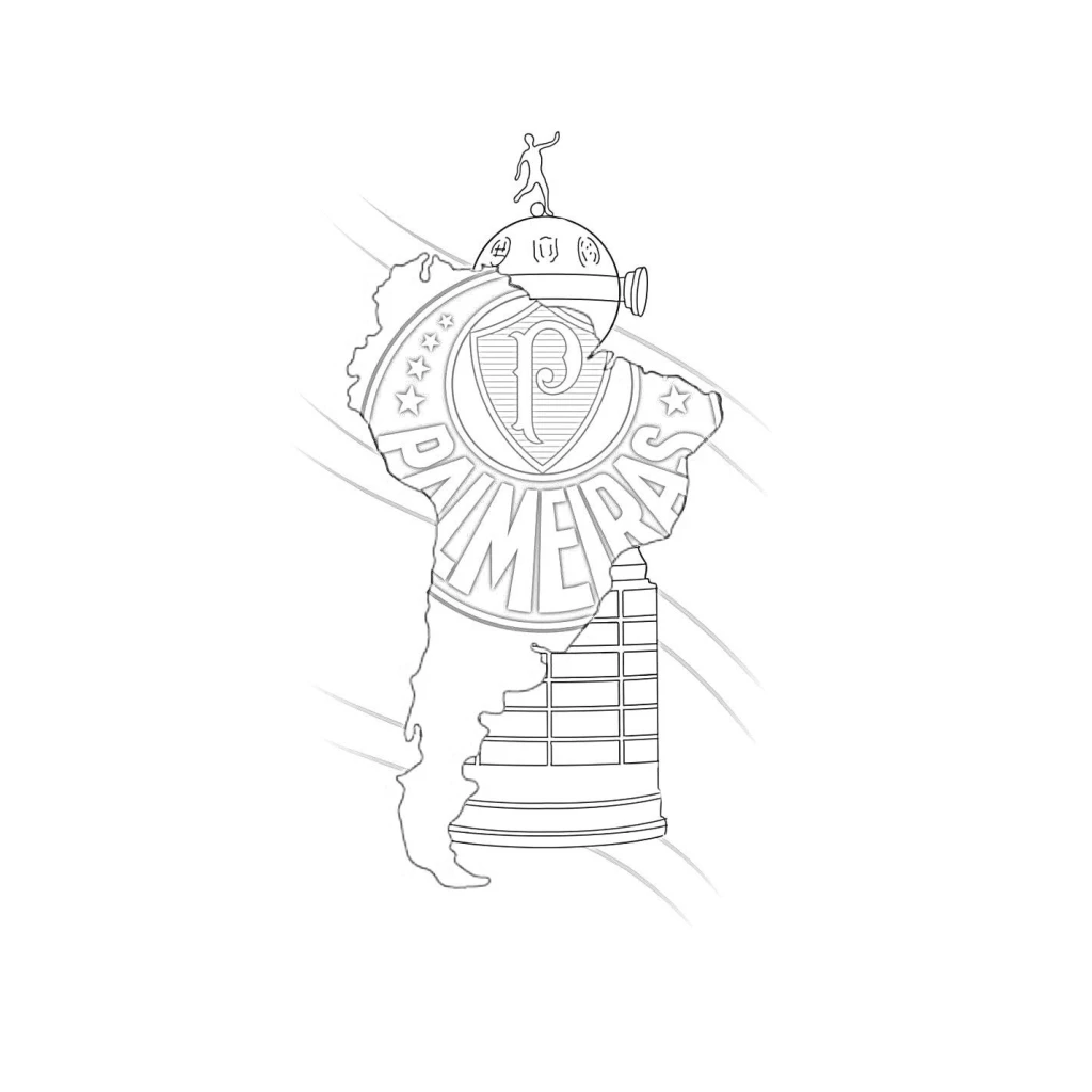 Palmeiras coloring page to print for free
