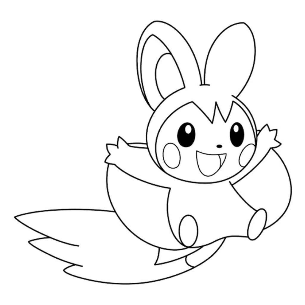 Desenho de Pokémon para colorir e imprimir grátis