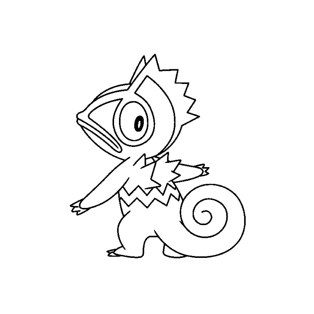 Desenho de Pokémon para colorir e imprimir grátis
