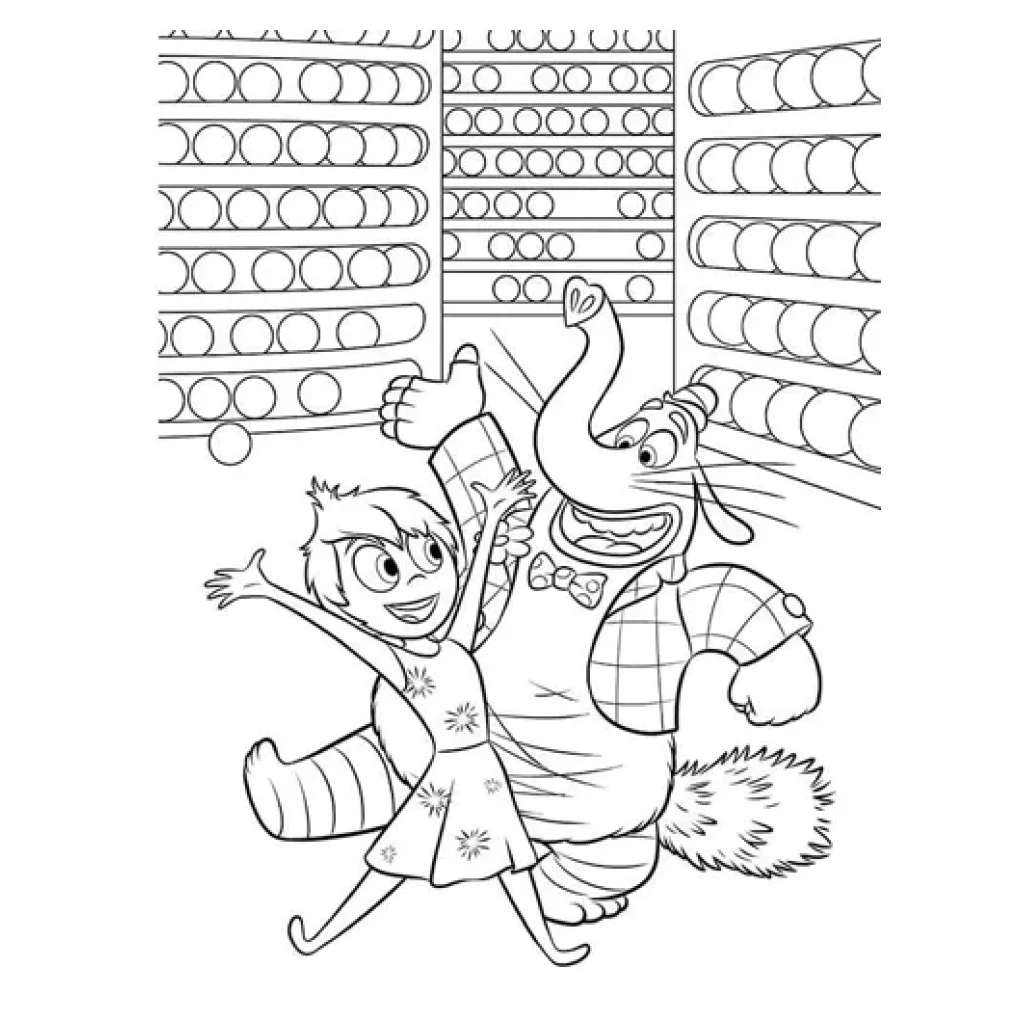 Desenho de Animação para colorir e imprimir grátis