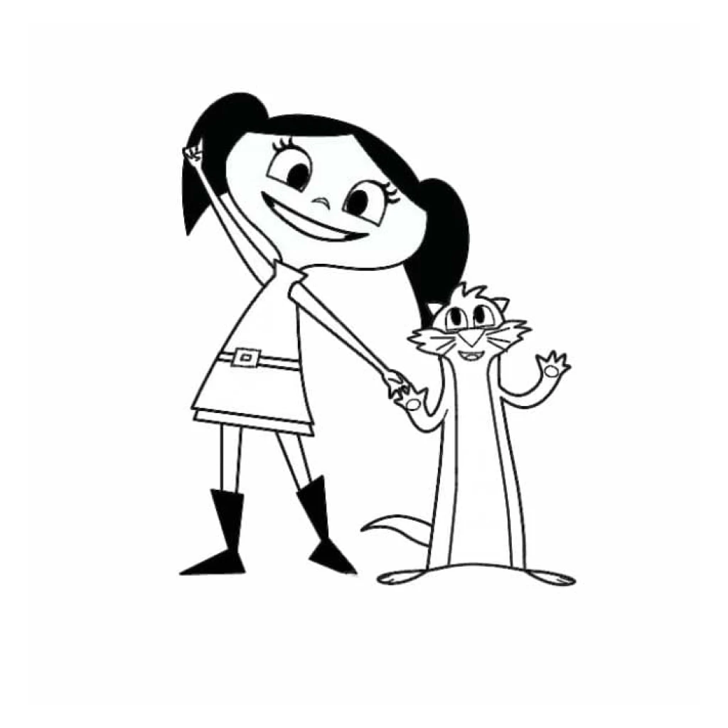 Desenho de Show Da Luna para colorir e imprimir grátis