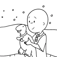 Caillou E Seu Cachorro