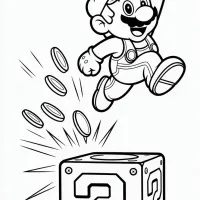 Mario Coletando Moedas