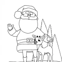 Papai Noel e Sua Rena