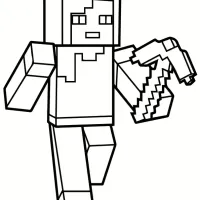 Personagem De Minecraft