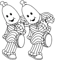 Personagens Divertidos Banana de Pijamas