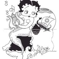 Sereia Com Harpa