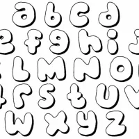 Alfabeto Em Letras Divertidas