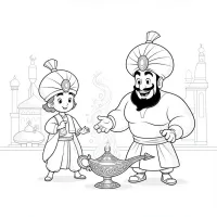 Alladin E O Gênio Da Lâmpada Mágica