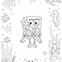 Bob Esponja No Fundo Do Mar