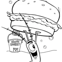 Plankton Com Hambúrguer