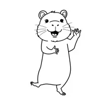Capivara dançando