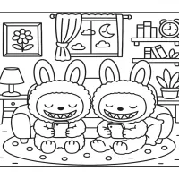 Coelhos Divertidos Em Casa