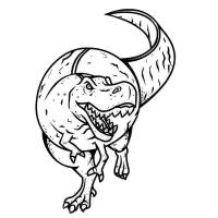 Dinossauro Tiranossauro Rex