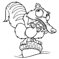 Scrat From Ice Age