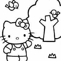 Hello Kitty No Parque