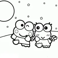 Keroppi E Sua Amiga