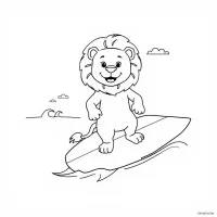 Leão Surfista
