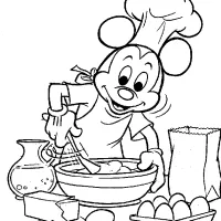 Mickey Cozinheiro Divertido