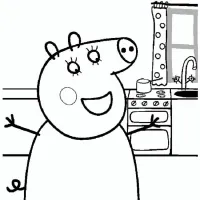 Peppa Pig Na Cozinha