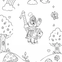 Príncipe Do Clash Royale Na Floresta Encantada