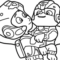 Ryder E Rubble Da Patrulha Canina