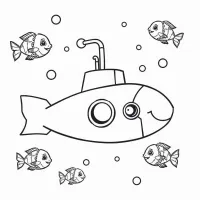 Submarino Com Peixinhos