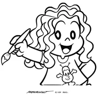 Uma Menina Artista